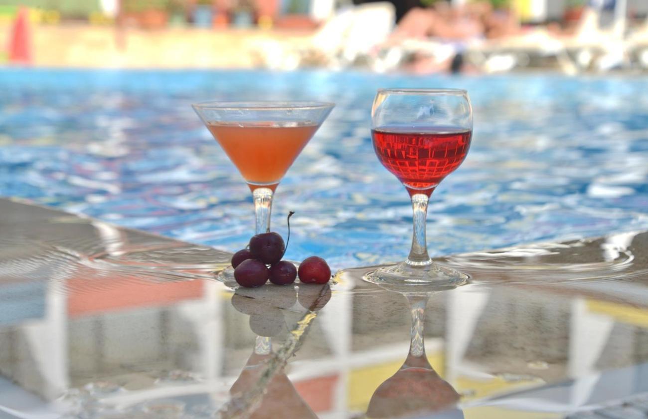 Viva Beach Hotel Alanya Bagian luar foto