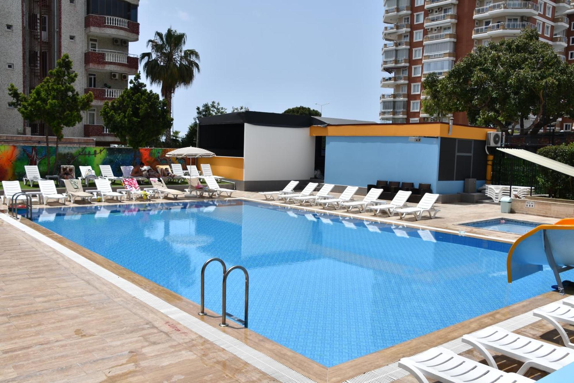 Viva Beach Hotel Alanya Bagian luar foto